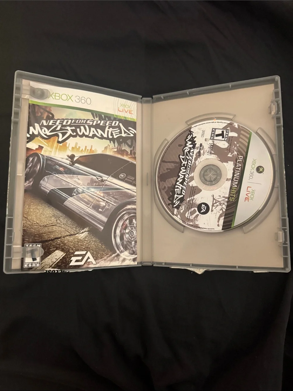 Xbox 360 Need for Speed: Most Wanted - Platinum Hits (Silver)